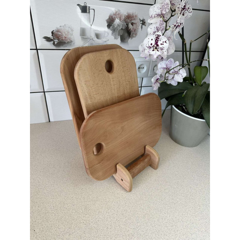 Sada 3 dřevěných prkének "Buk"
