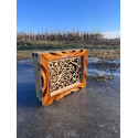 Dřevěná skříňka na klíče 9 háčků Buk Dr.Art, 25x20x8 cm – praktická a stylová skříňka pro vaše klíče